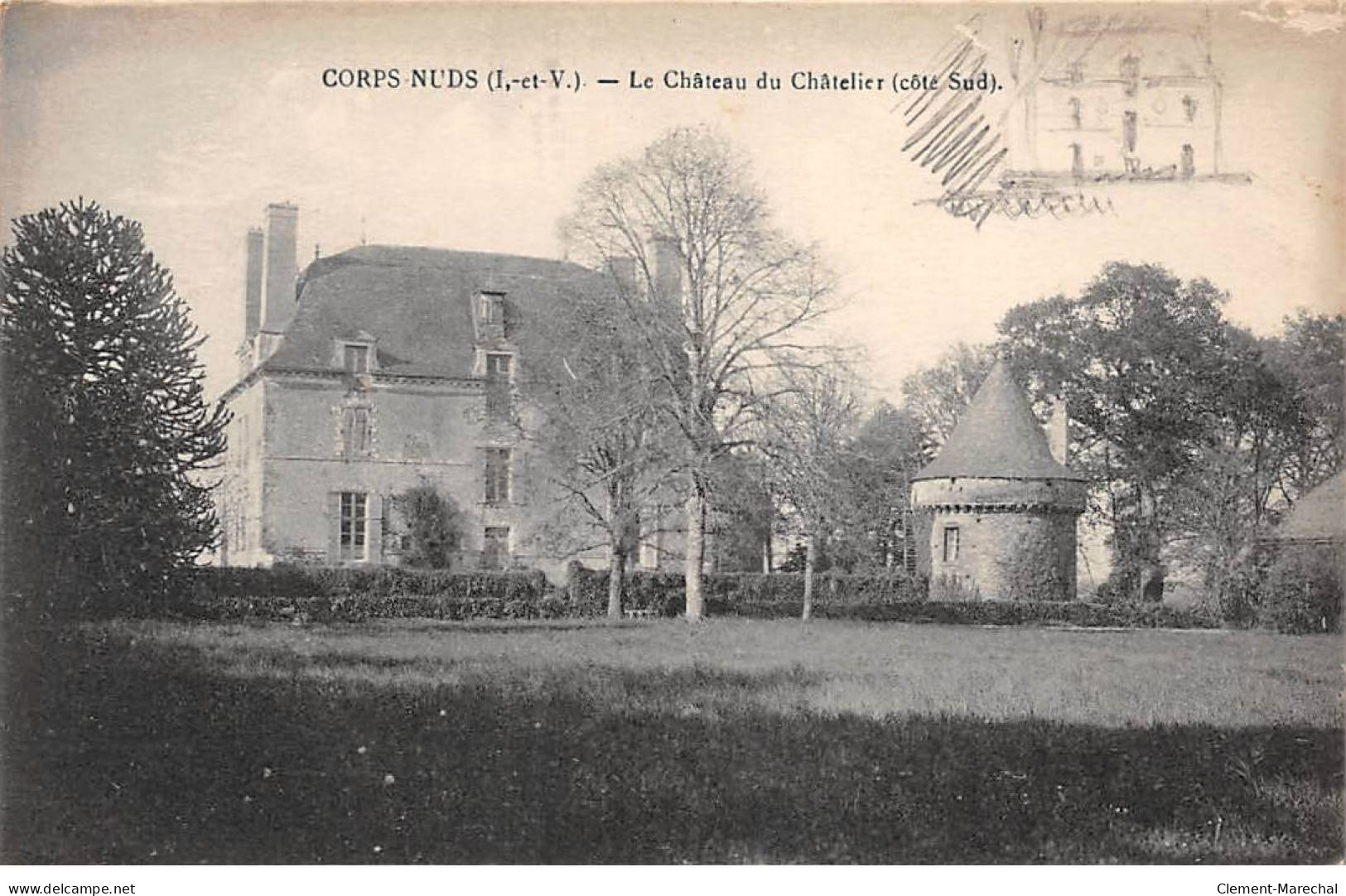 CORPS NUDS - Le Château Du Châtelier - Très Bon état - Andere & Zonder Classificatie