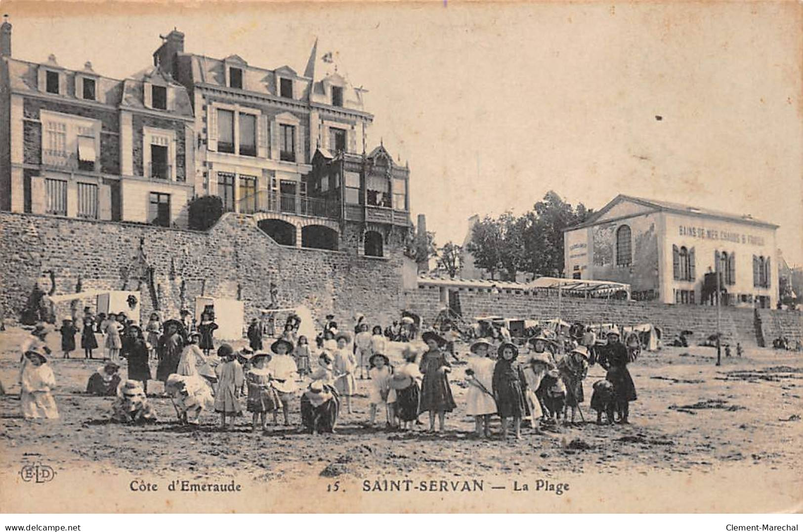 SAINT SERVAN - La Plage - Très Bon état - Saint Servan