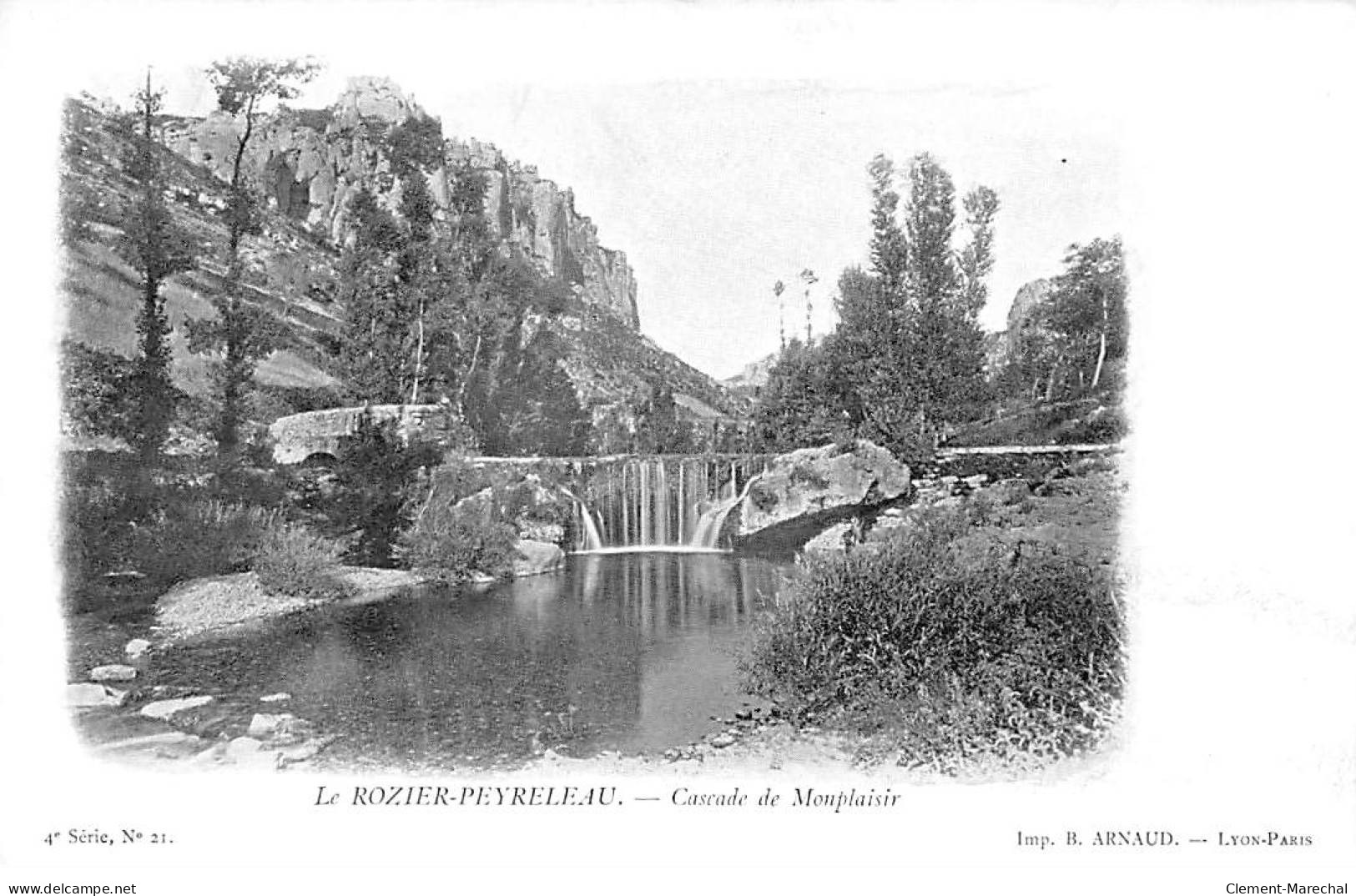 LE ROZIER PEYRELEAU - Cascade De Monplaisir - Très Bon état - Other & Unclassified