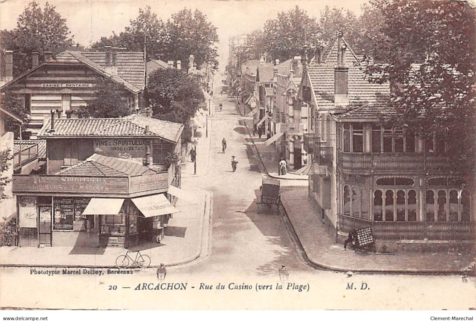 ARCACHON - Rue Du Casino - Très Bon état - Arcachon