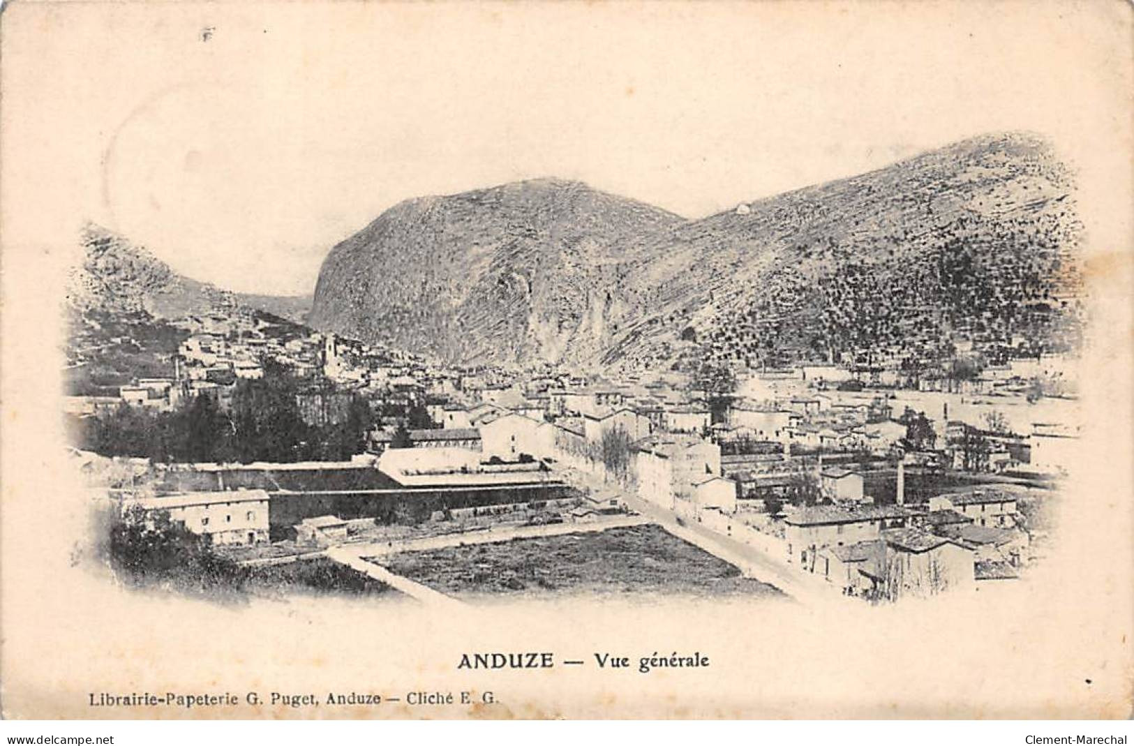 ANDUZE - Vue Générale - état - Anduze