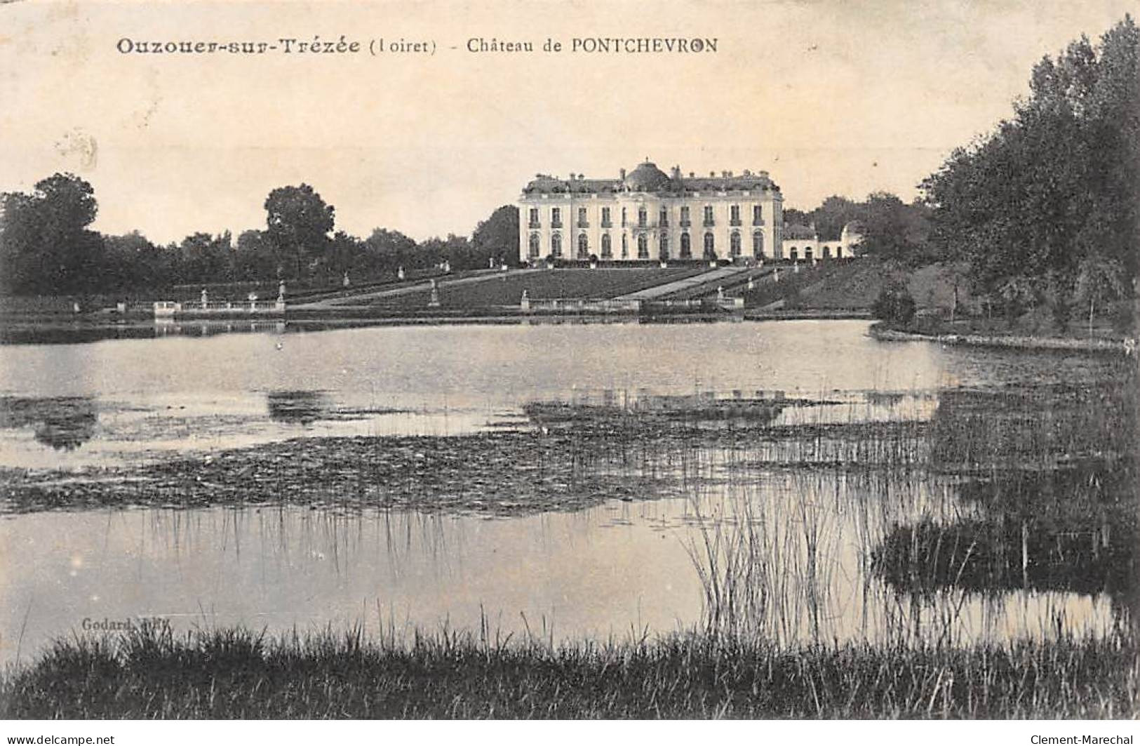 OUZOUER SUR TREZEE - Château De PONTCHEVRON - Très Bon état - Ouzouer Sur Loire