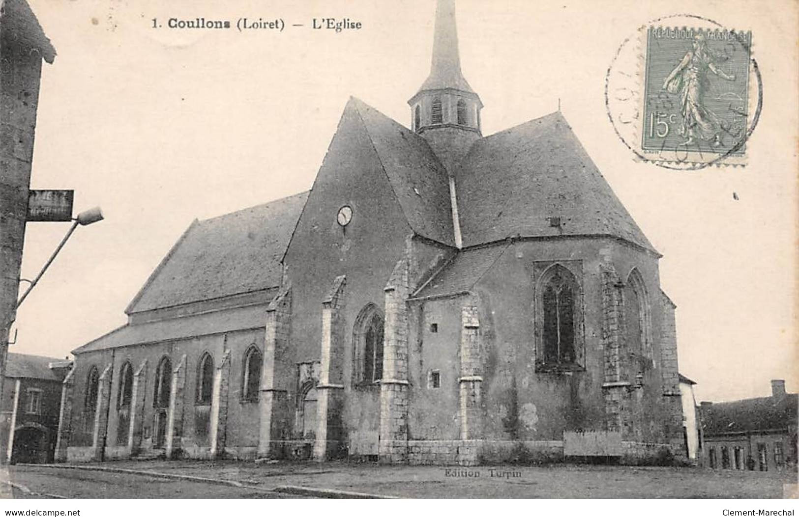 COULLONS - L'Eglise - état - Sonstige & Ohne Zuordnung