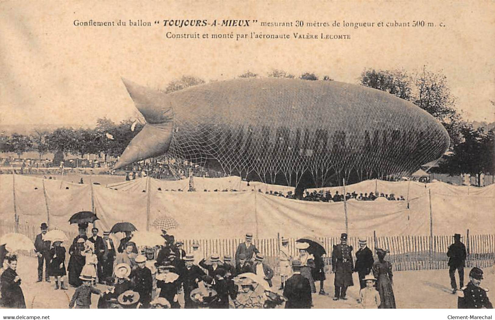 Gonflement Du Ballon " TOUJOURS A MIEUX " - Très Bon état - Sonstige & Ohne Zuordnung