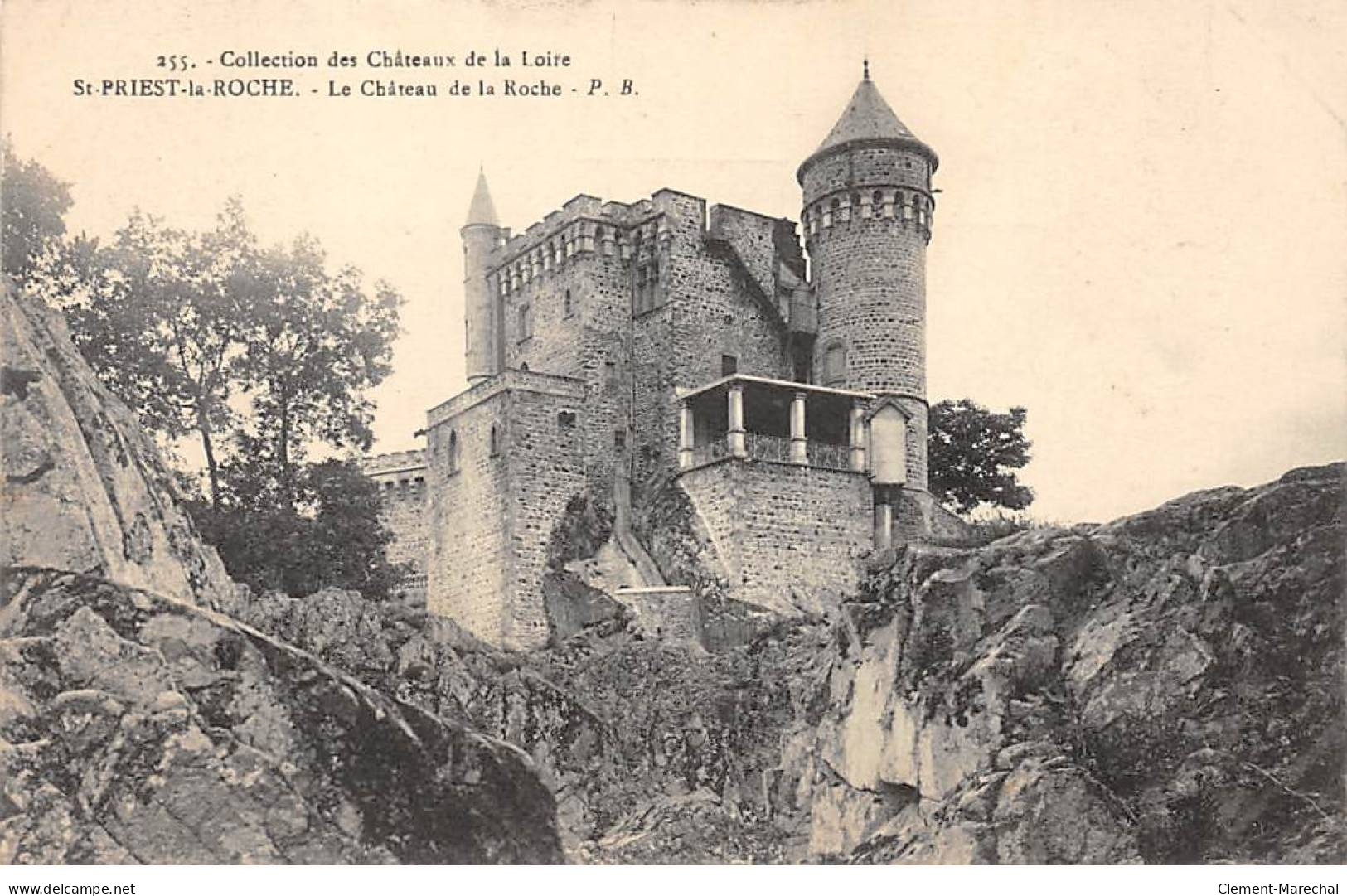 SAINT PRIEST LA ROCHE - Le Château De La Roche - Très Bon état - Other & Unclassified