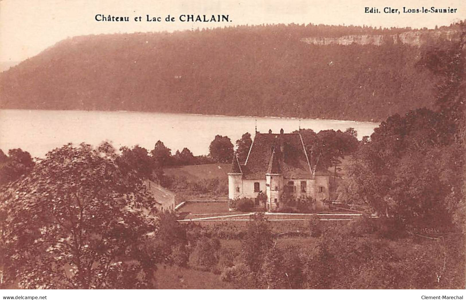 Château Et Lac De CHALAIN - Très Bon état - Autres & Non Classés