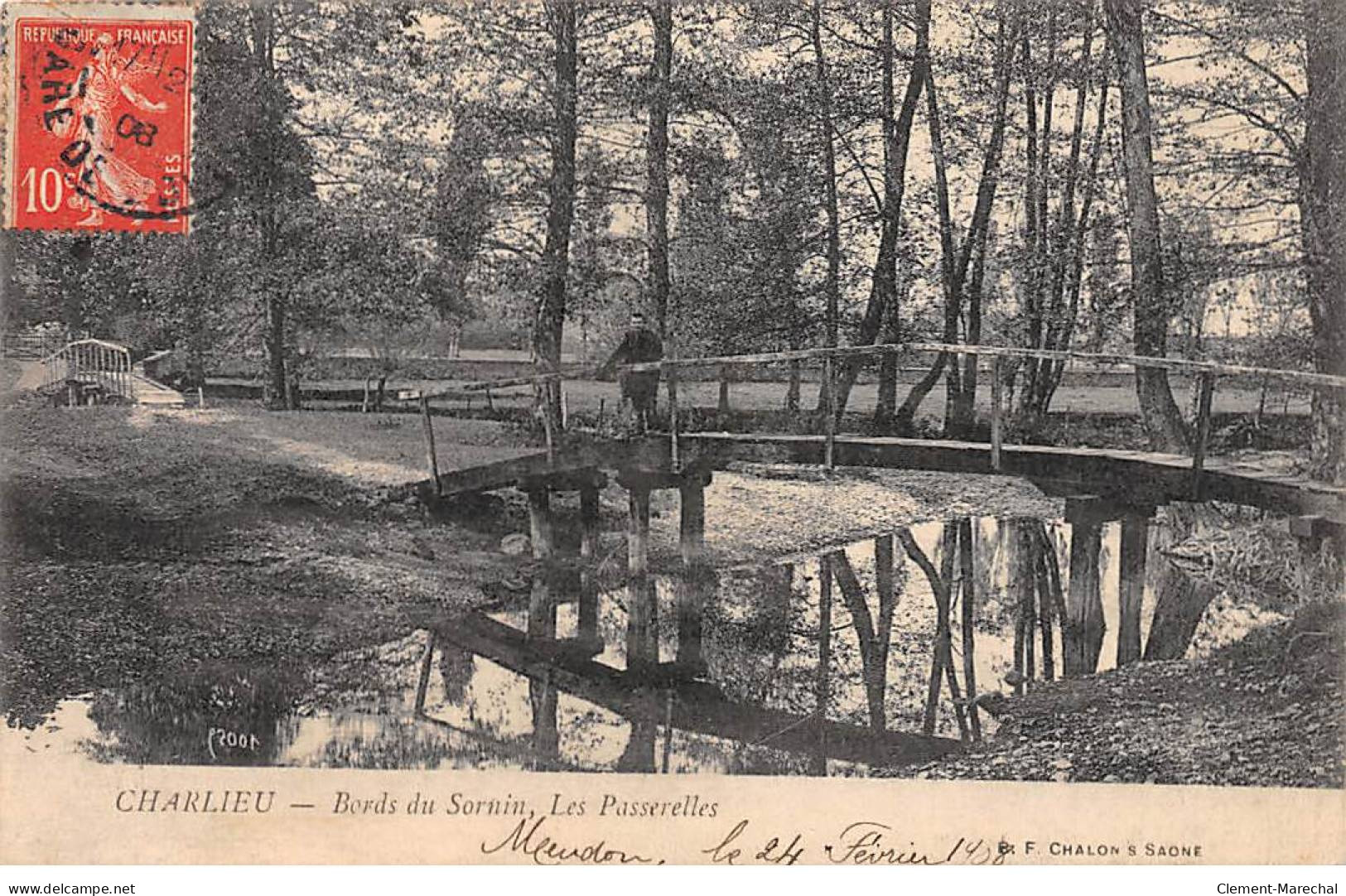 CHARLIEU - Bords Du Sornin - Les Passerelles - Très Bon état - Charlieu