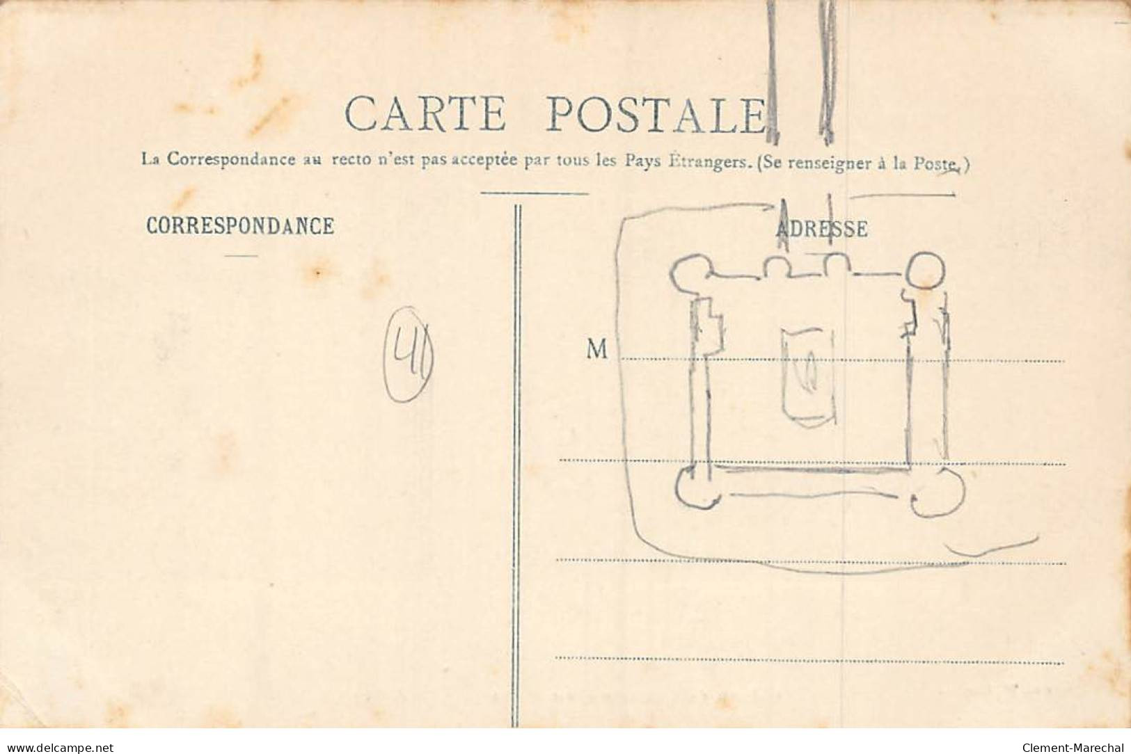 Château Du GUE PEAN - Salle De Billard - Très Bon état - Other & Unclassified