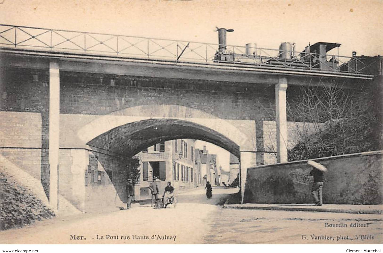 MER - Le Pont Rue Haute D'Aulnay - Très Bon état - Mer