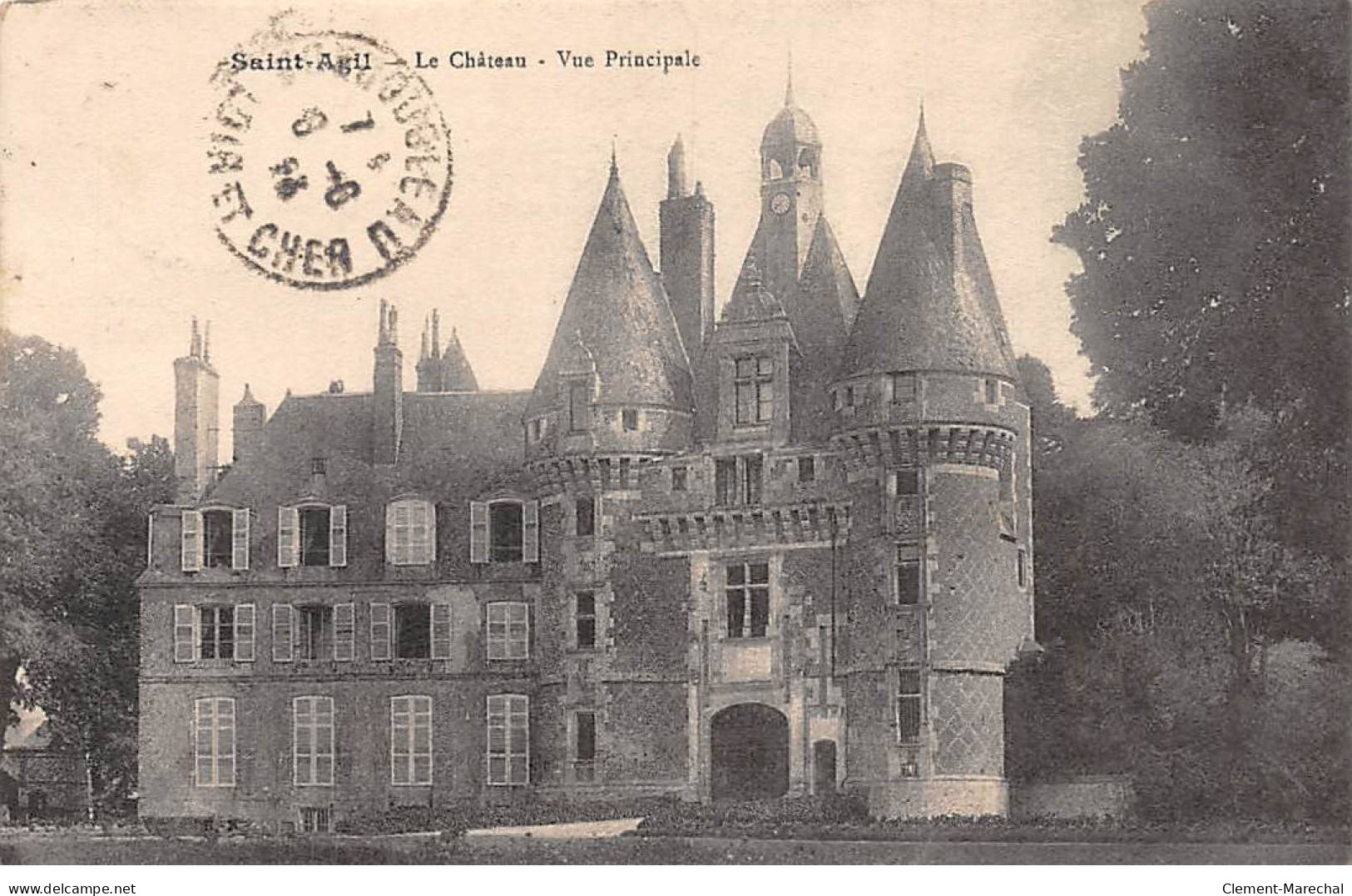 SAINT AGIL - Le Château - Vue Principale - Très Bon état - Andere & Zonder Classificatie