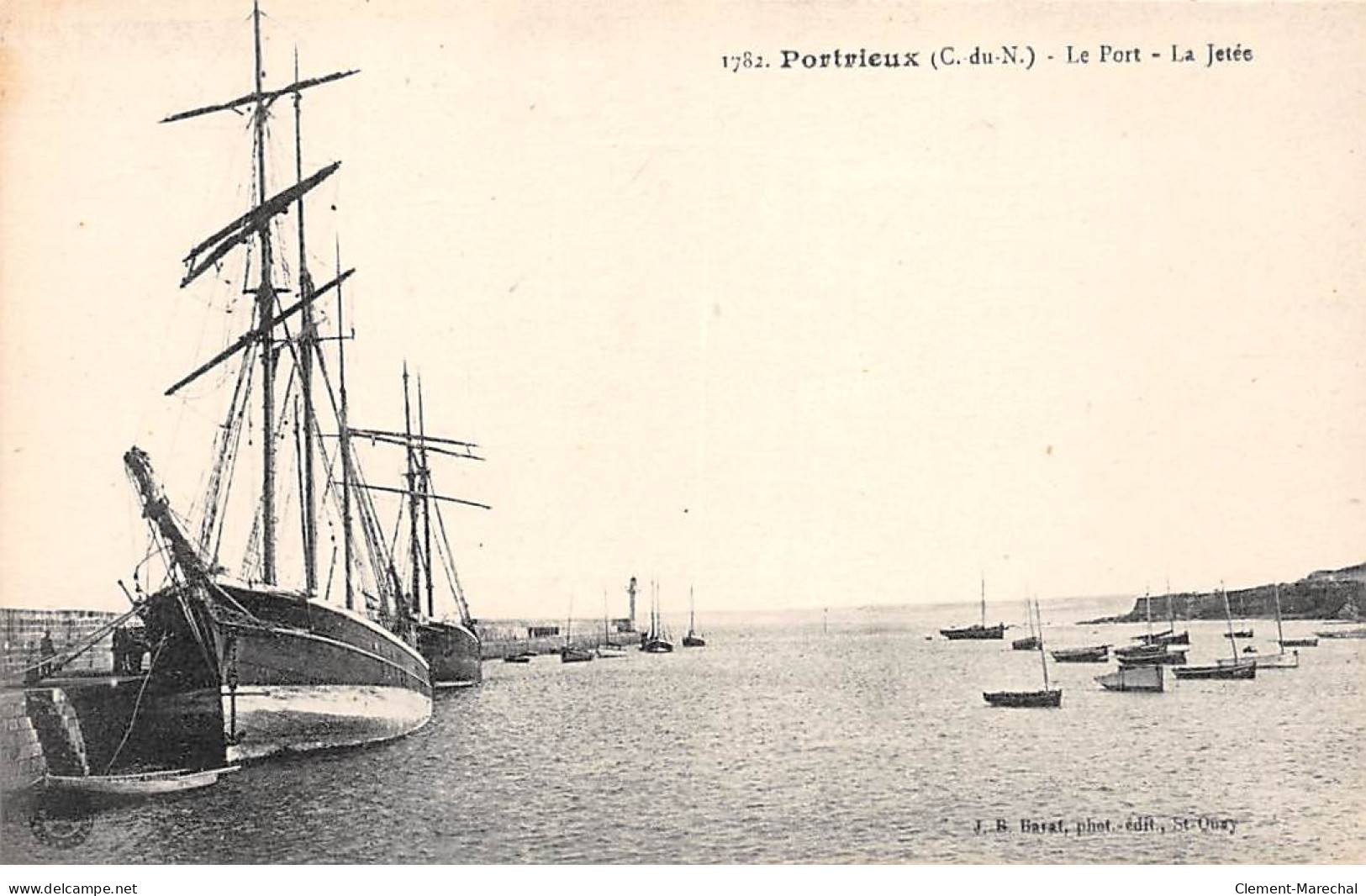 PORTRIEUX - Le Port - La Jetée - Très Bon état - Saint-Quay-Portrieux