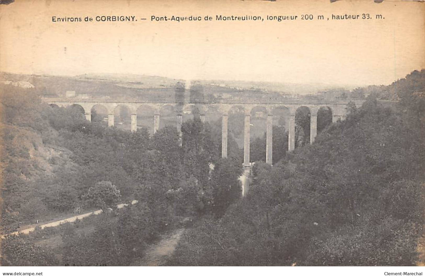 Pont Aqueduc De MONTREUILLON - Très Bon état - Other & Unclassified