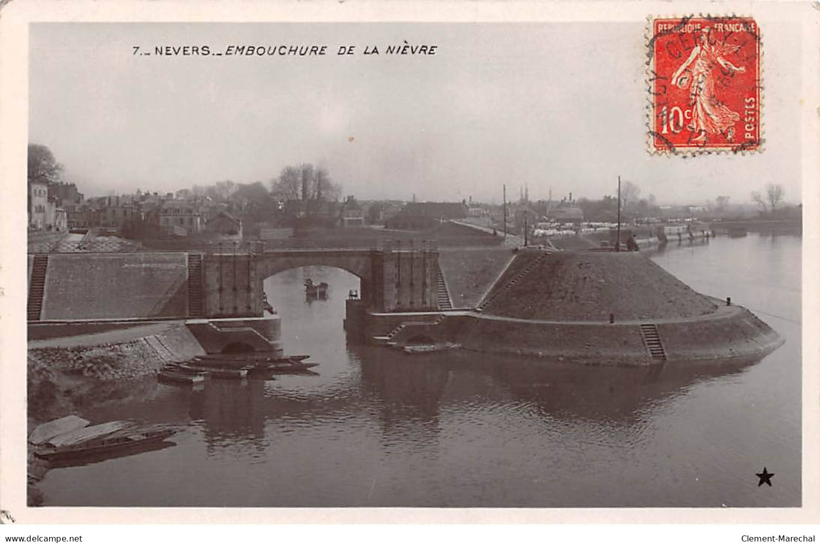 NEVERS - Embouchure De La Nièvre - Très Bon état - Nevers