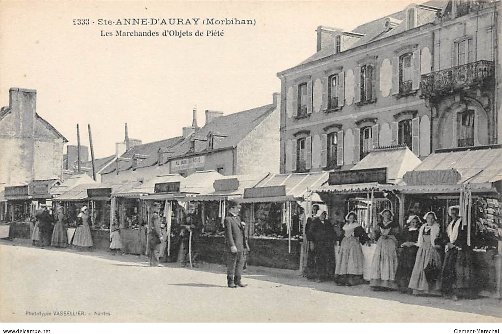 SAINTE ANNE D'AURAY - Les Marchandes D'Objets De Piété - Très Bon état - Sainte Anne D'Auray