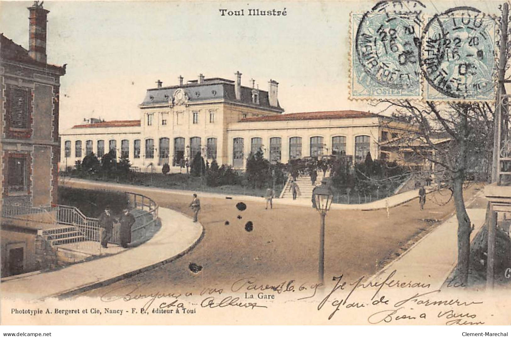 TOUL Illustré - La Gare - Très Bon état - Toul