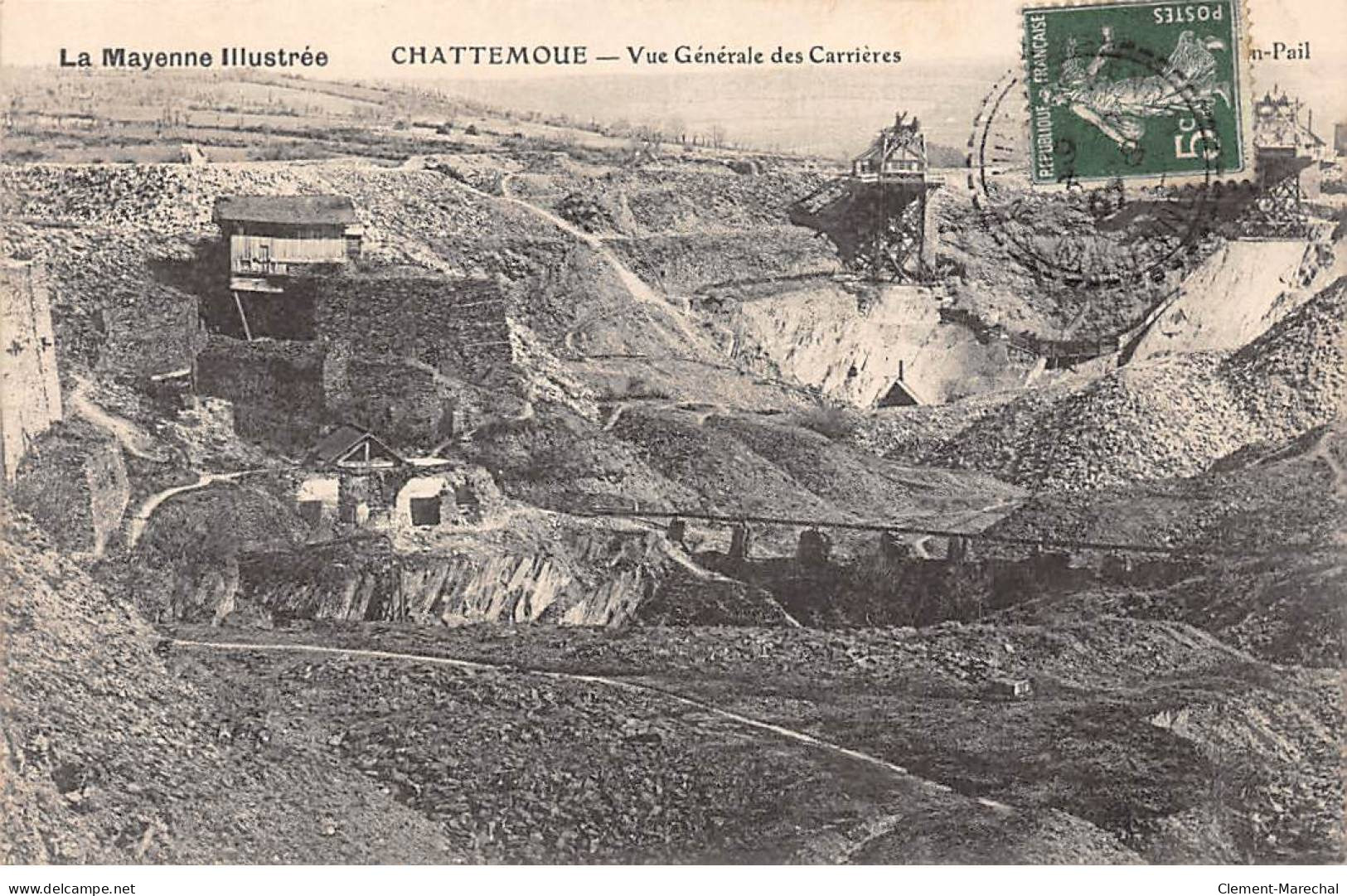 CHATTEMOUE - Vue Générale Des Carrières - Très Bon état - Other & Unclassified