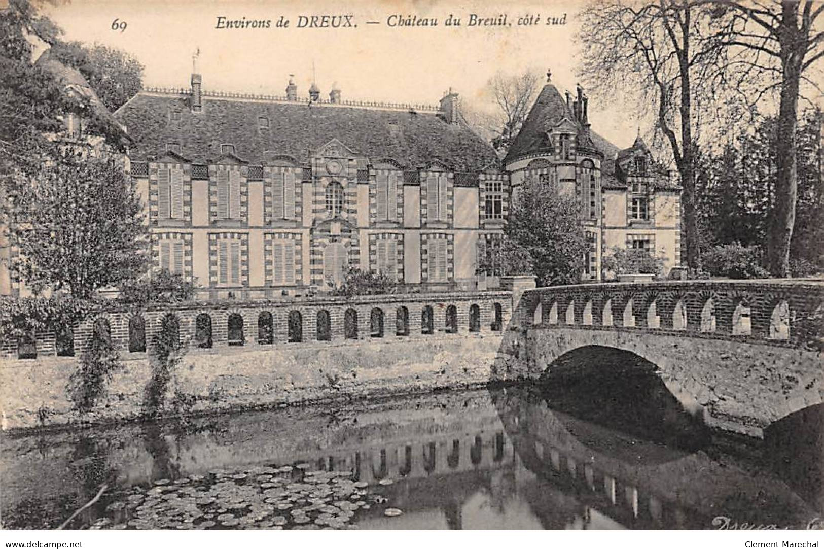 Environs De DREUX - Château Du Breuil - Très Bon état - Otros & Sin Clasificación