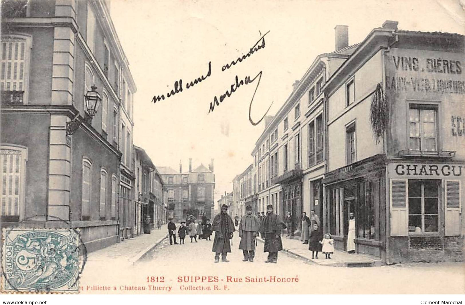 SUIPPES - Rue Saint Honoré - état - Other & Unclassified
