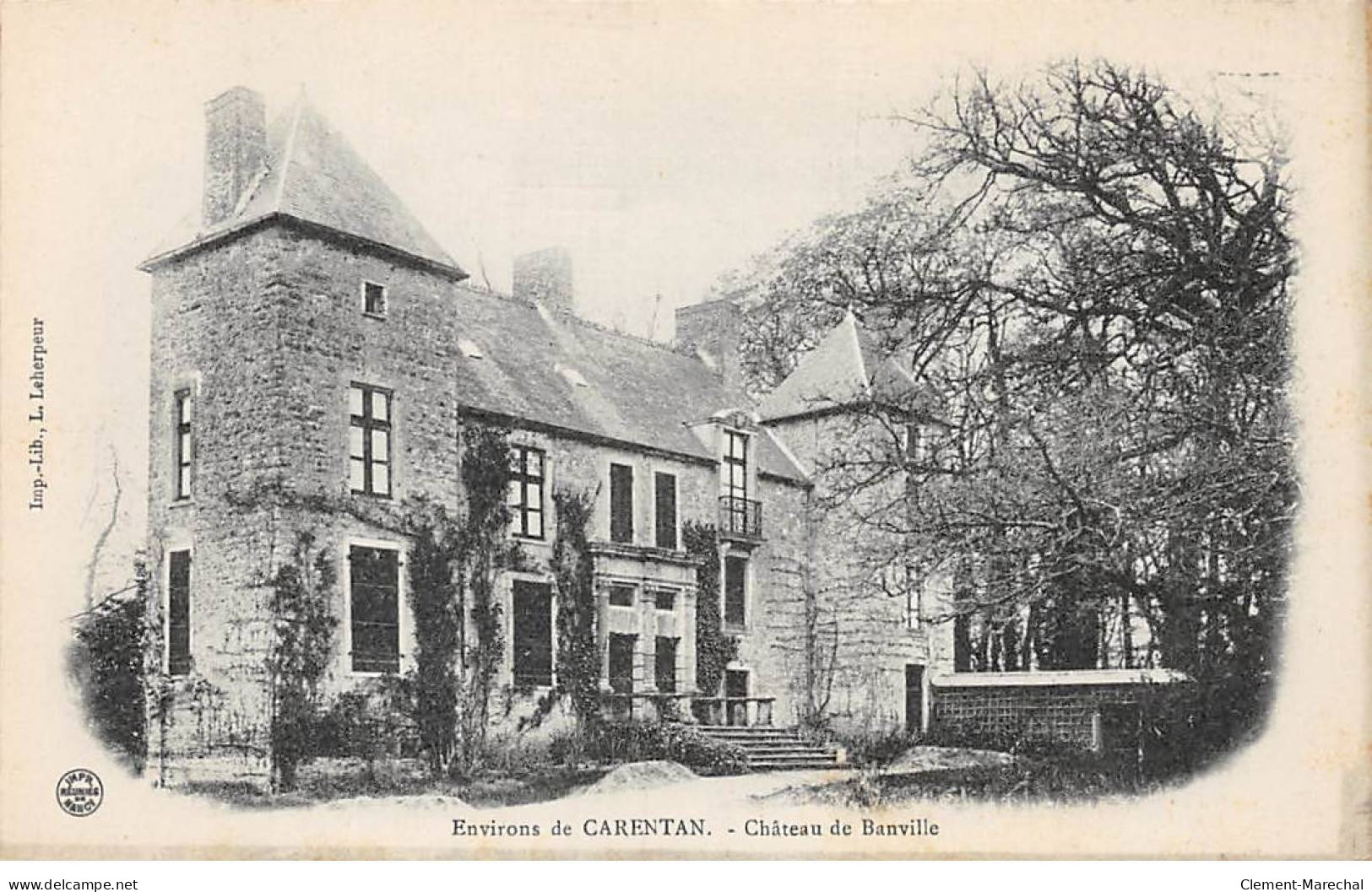 Environs De CARENTAN - Château De Banville - Très Bon état - Other & Unclassified