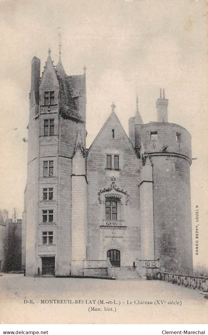 MONTREUIL BELLAY - Le Château - Très Bon état - Montreuil Bellay