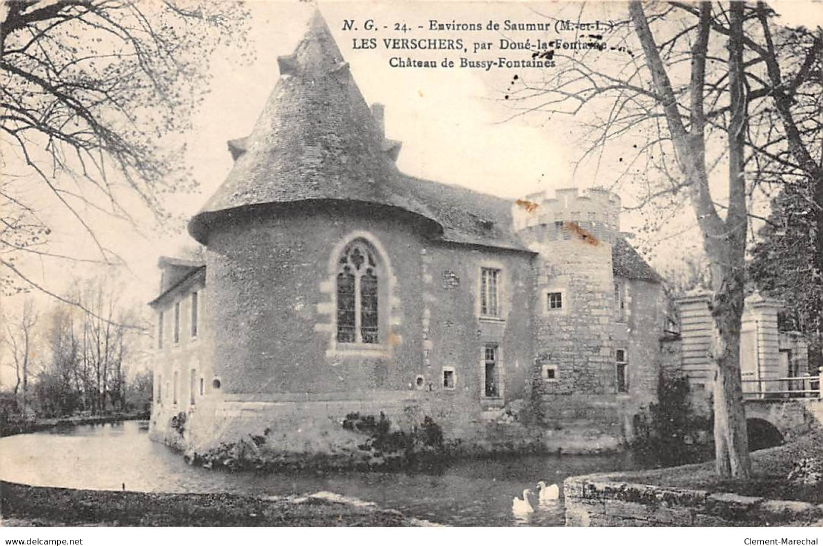 LES VERSCHERS - Château De Bussy Fontaines - Très Bon état - Sonstige & Ohne Zuordnung