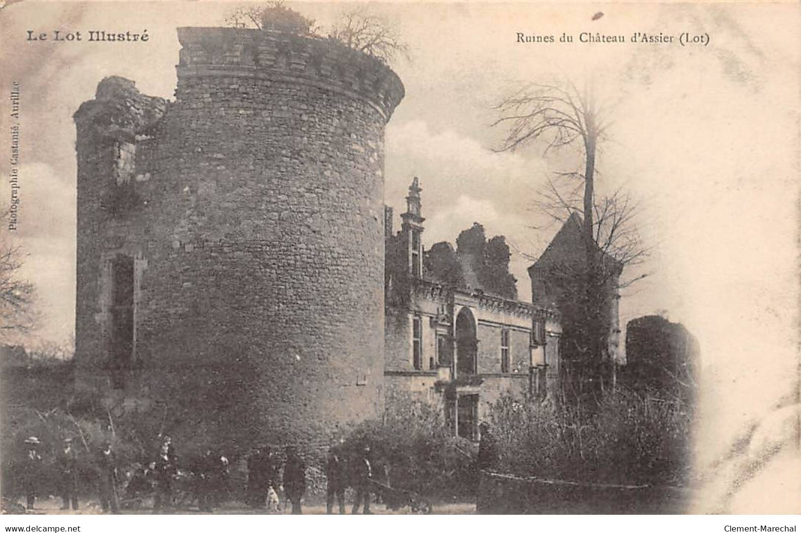 Ruines Du Château D'ASSIER - Très Bon état - Assier
