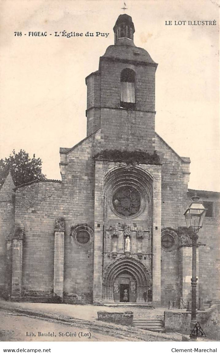 FIGEAC - L'Eglise Du Puy - Très Bon état - Figeac