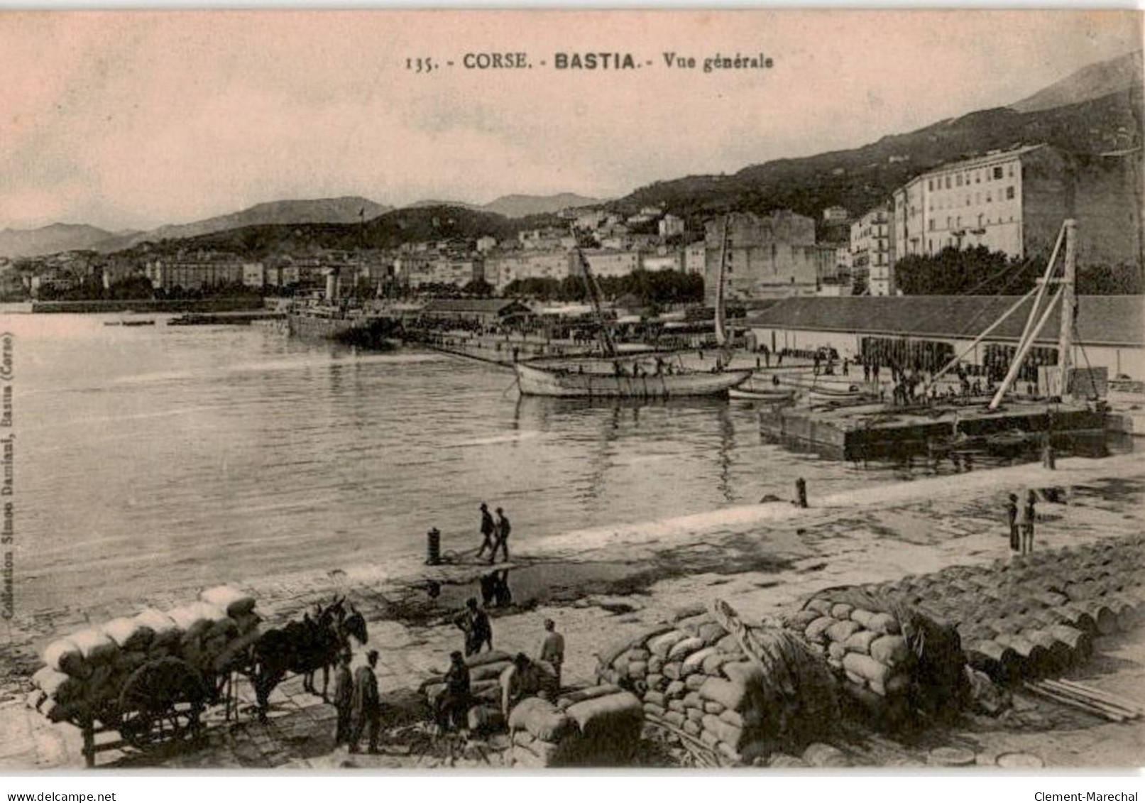 CORSE: BASTIA: Vue Générale - Très Bon état - Bastia