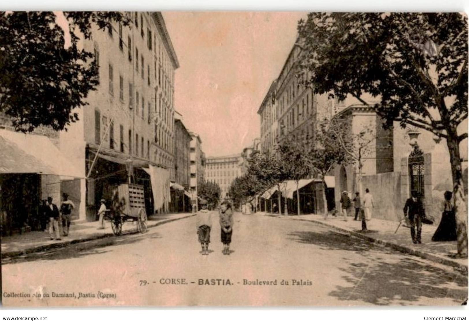 CORSE: BASTIA: Boulevard Du Palais - Très Bon état - Ajaccio