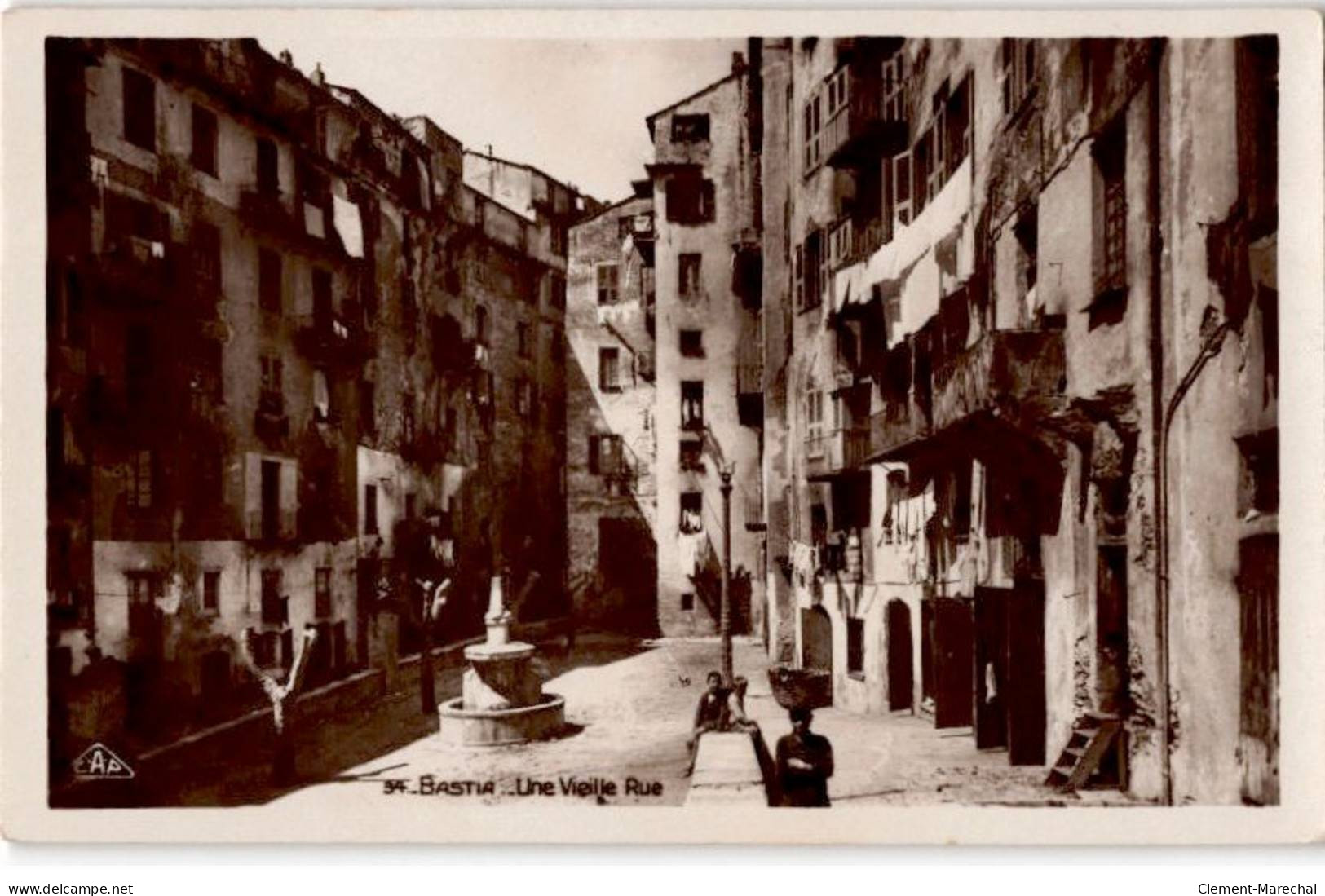 CORSE: BASTIA: Une Vieille Rue - Très Bon état - Bastia