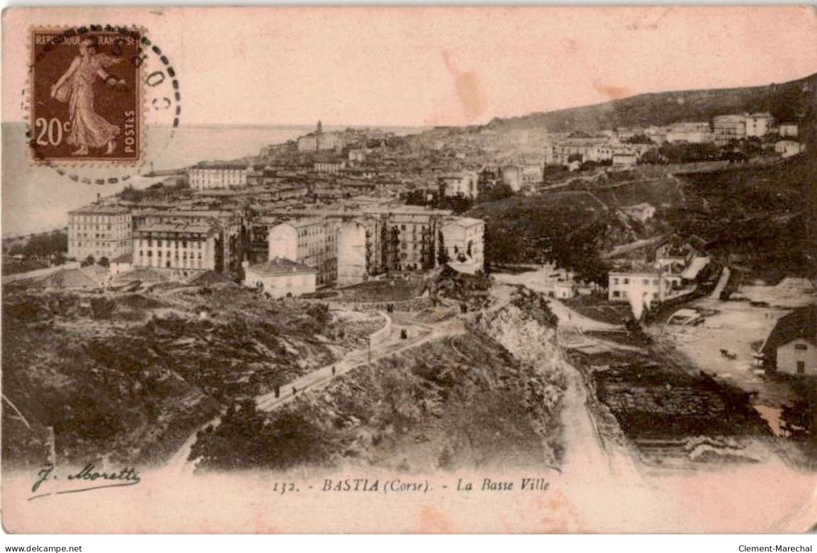 CORSE: BASTIA: La Basse Ville - état - Bastia