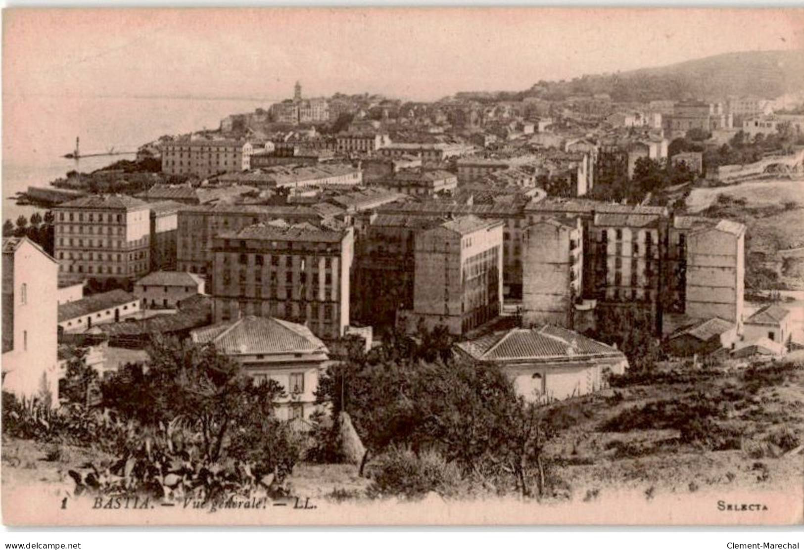 CORSE: BASTIA: Vue Générale - Très Bon état - Bastia