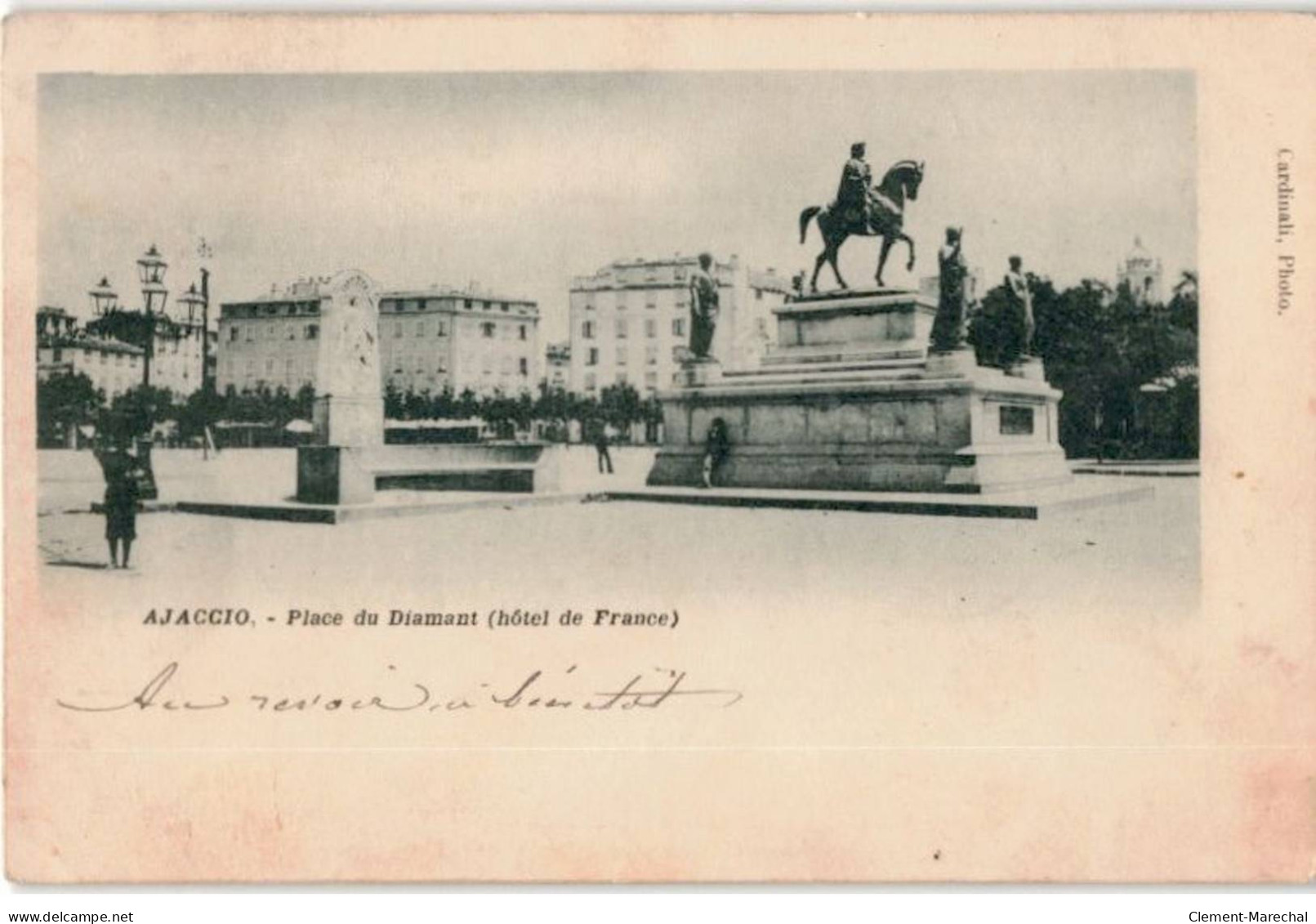 CORSE: AJACCIO: Place Du Diamant (hôtel De France) - Très Bon état - Ajaccio