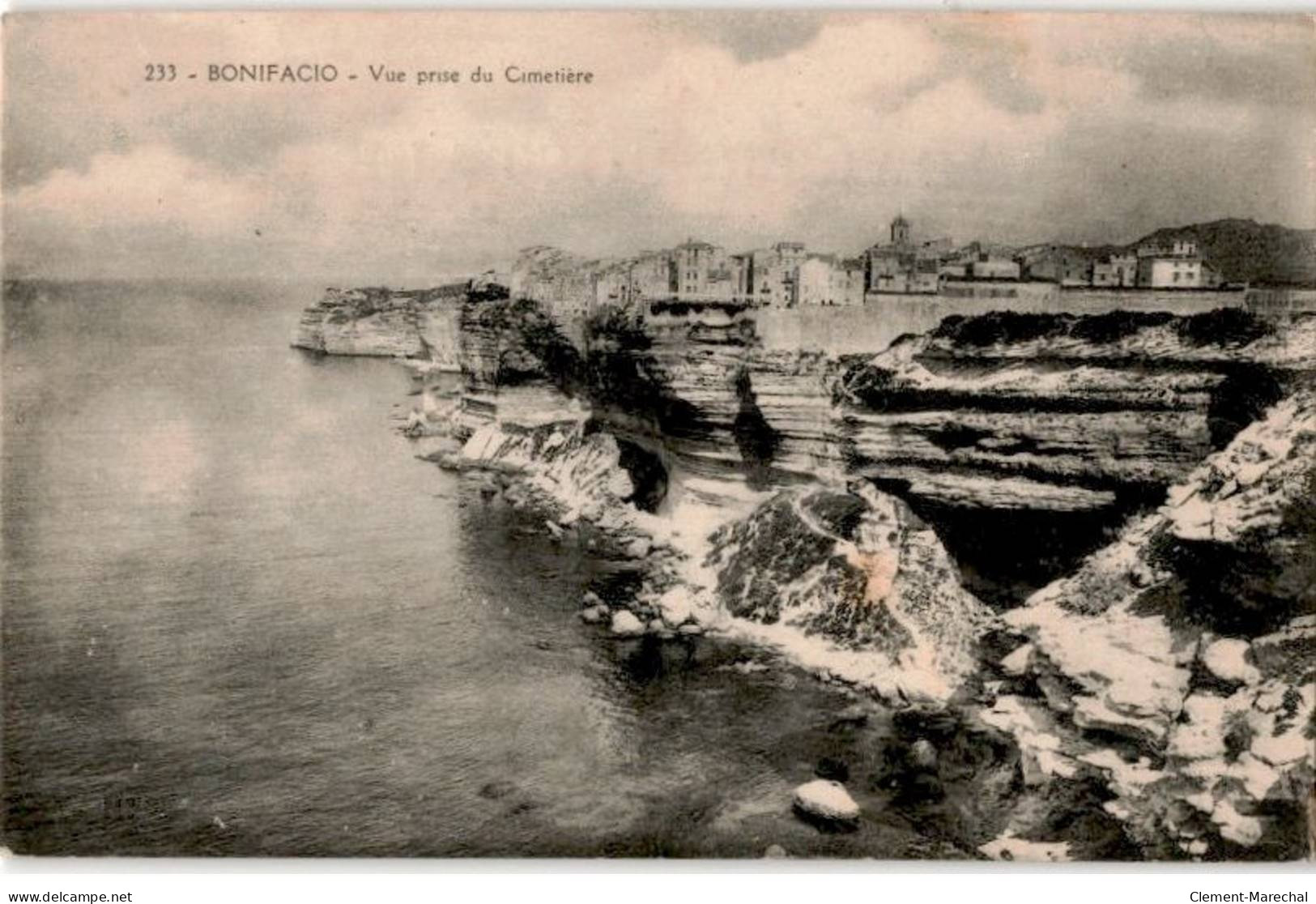 CORSE: BONIFACIO: Vue Prise Du Cimetière - Très Bon état - Other & Unclassified