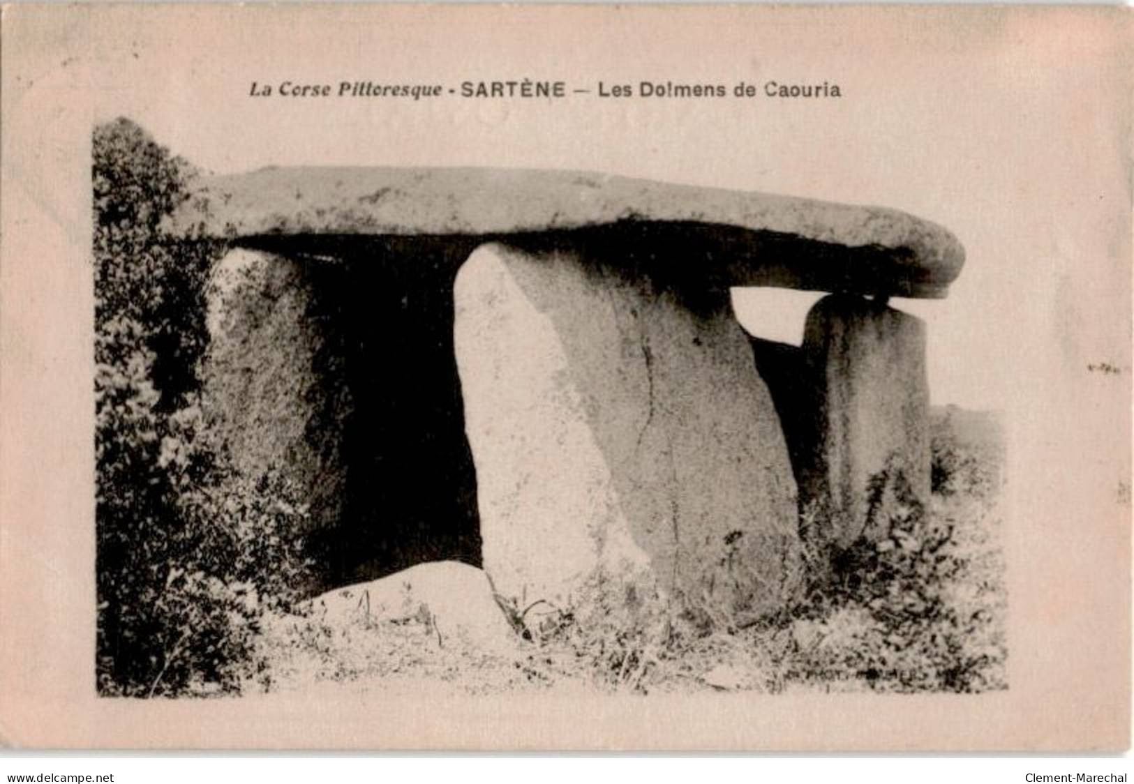 CORSE: Sartène, Les Dolmens De Caouria - Très Bon état - Sartene