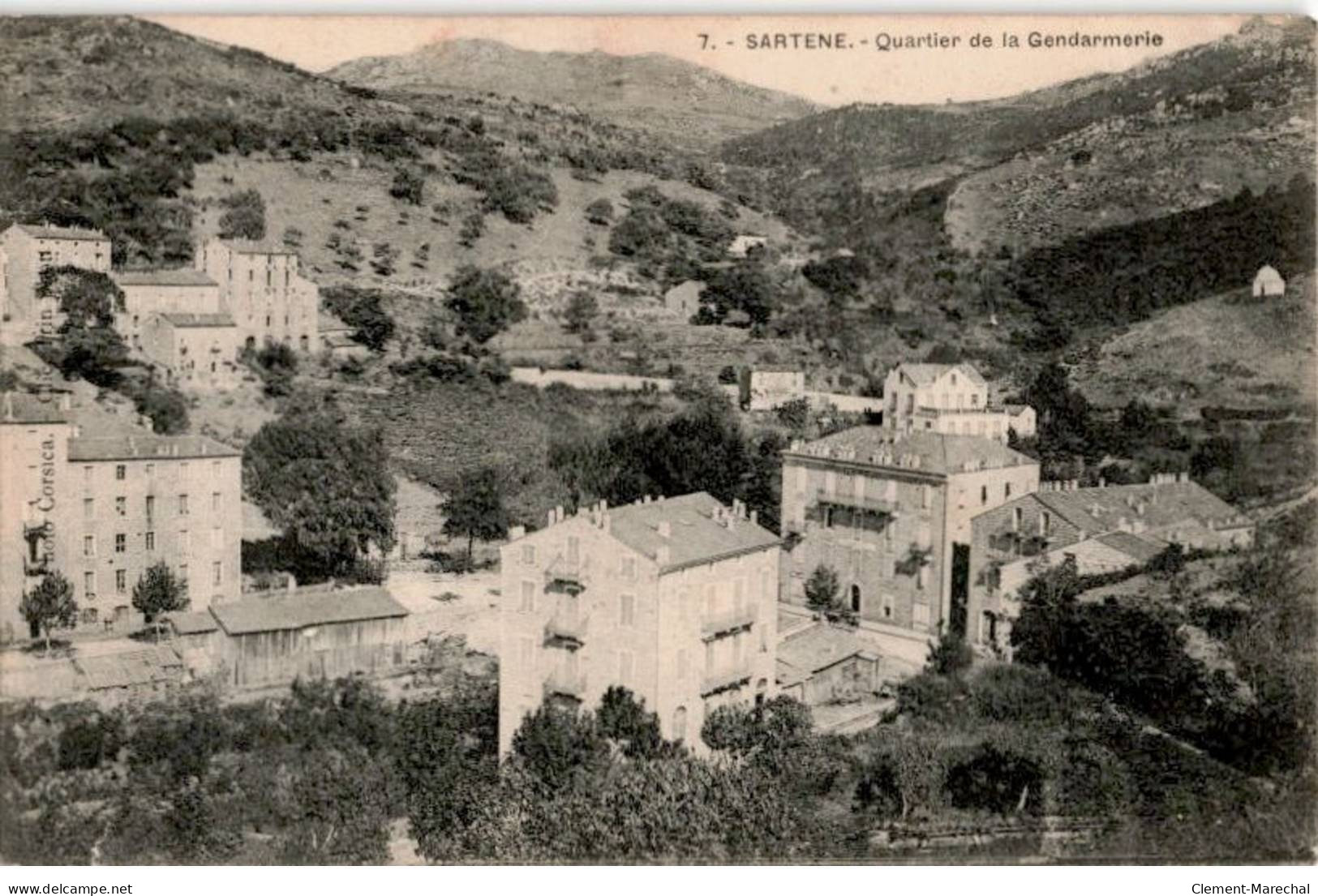 CORSE: Sartène, Quartier De La Gendarmerie - Très Bon état - Sartene