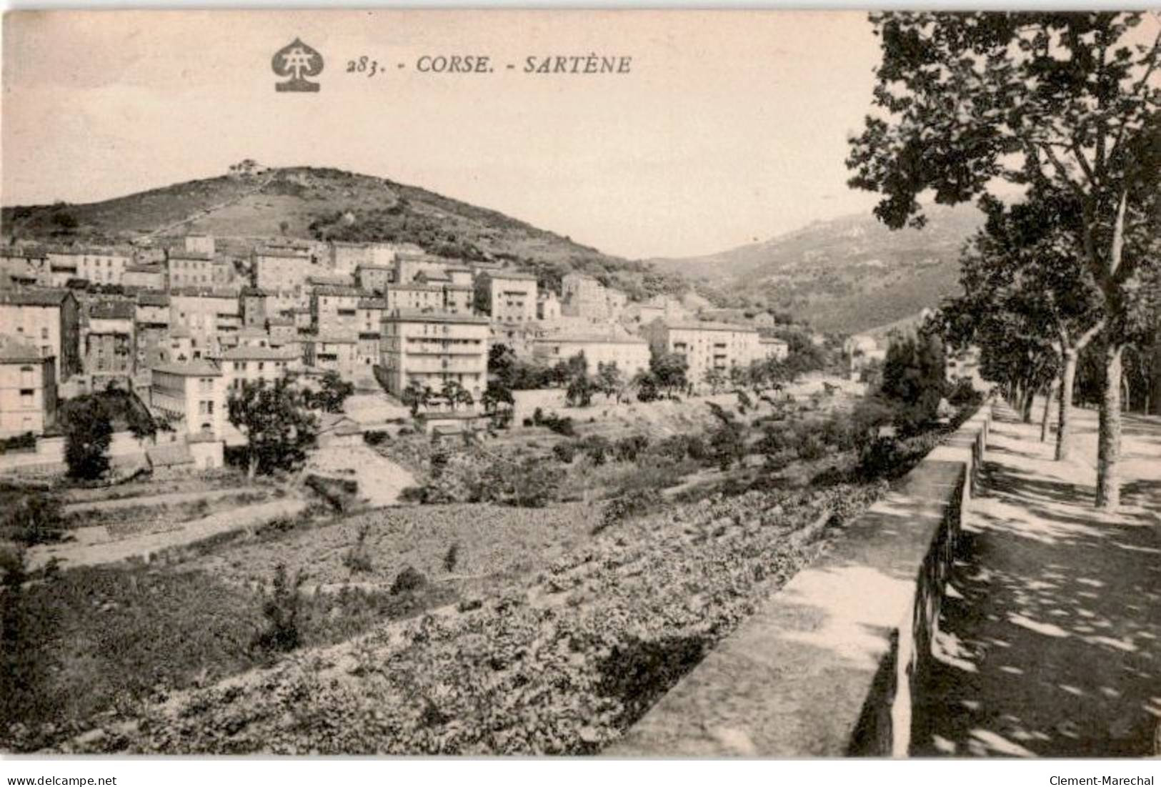 CORSE: Sartène, Vue Générale - Très Bon état - Sartene