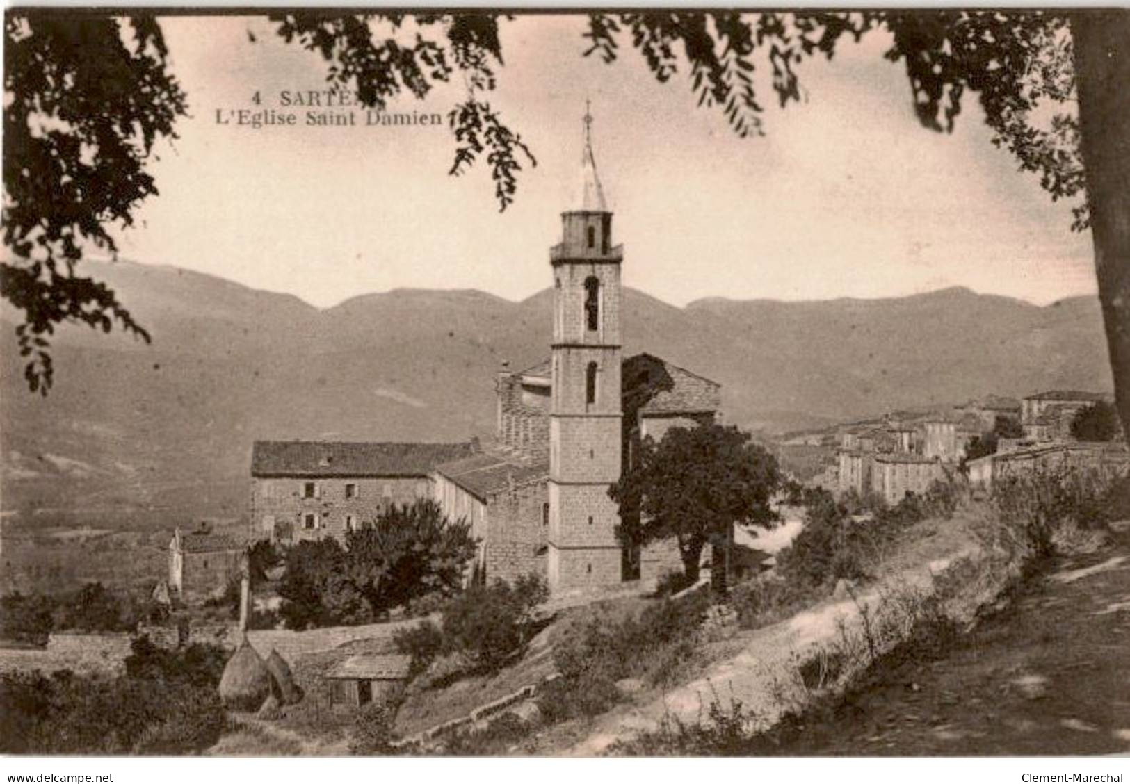 CORSE: Sartène, L'église Saint-damien - Très Bon état - Sartene
