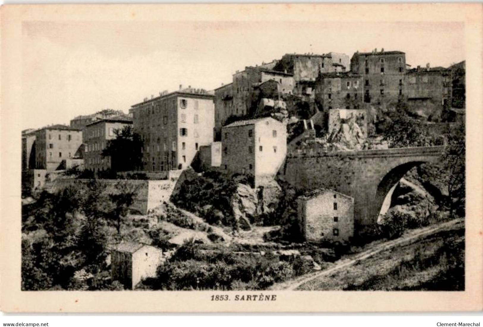 CORSE: Sartène, Vue Générale - Très Bon état - Sartene