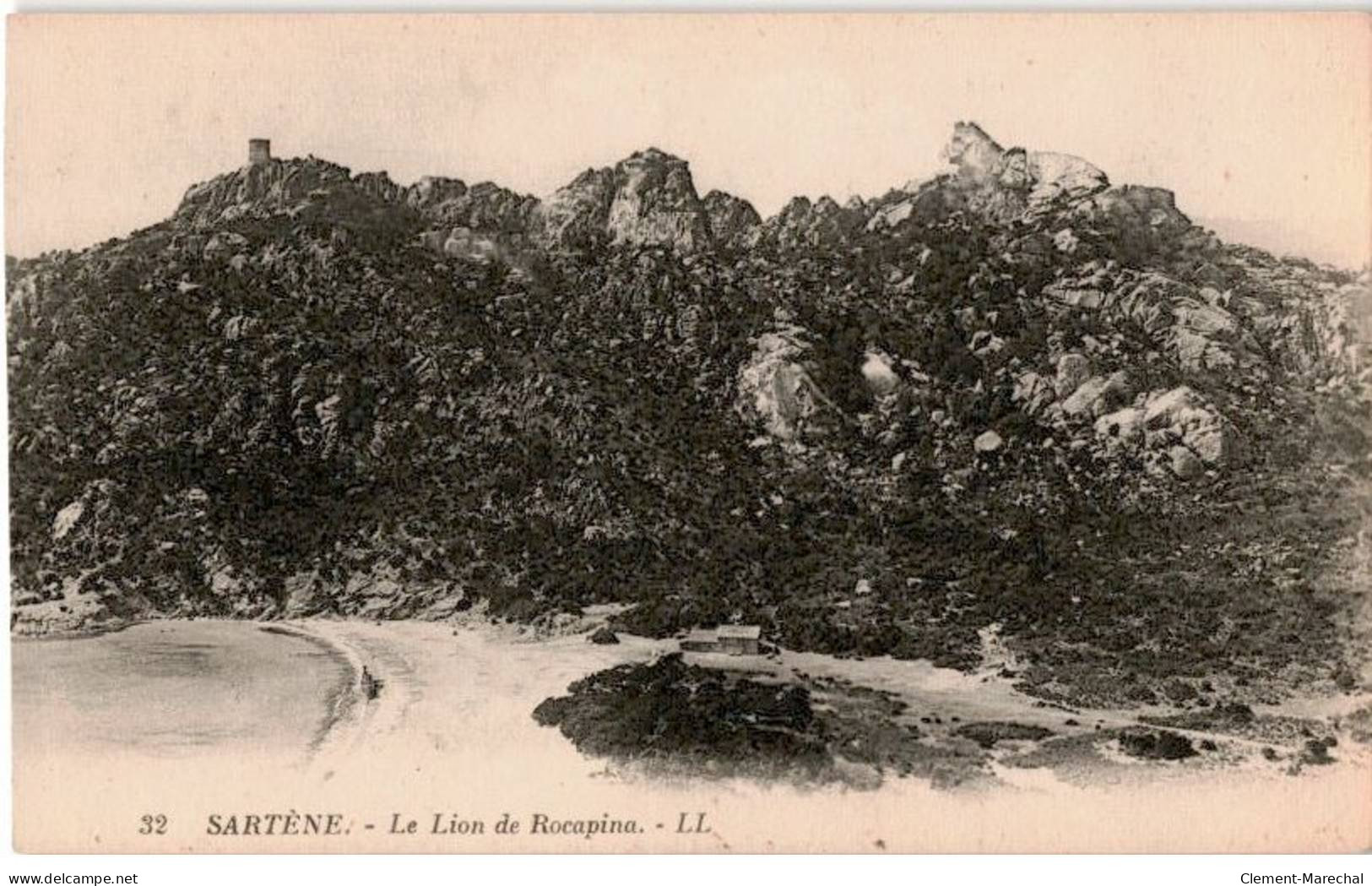 CORSE: Sartène, Le Lion De Rocapina - Très Bon état - Sartene