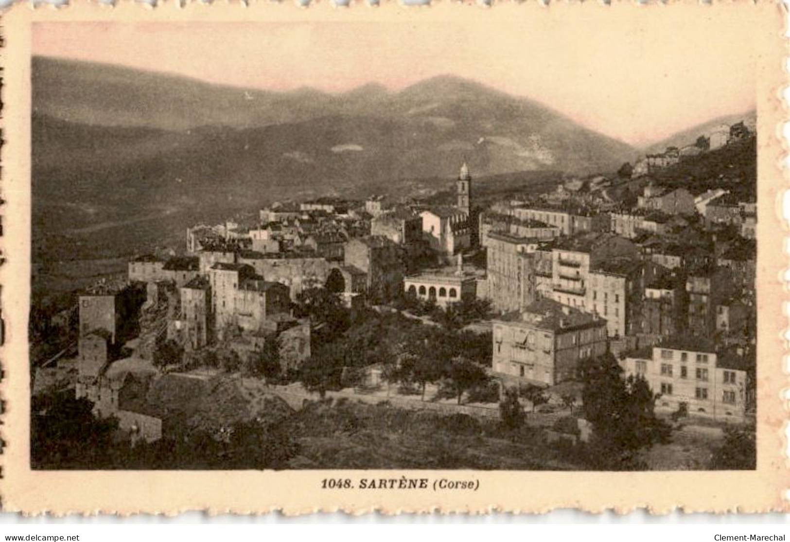 CORSE: Sartène, Vue Générale - Très Bon état - Sartene