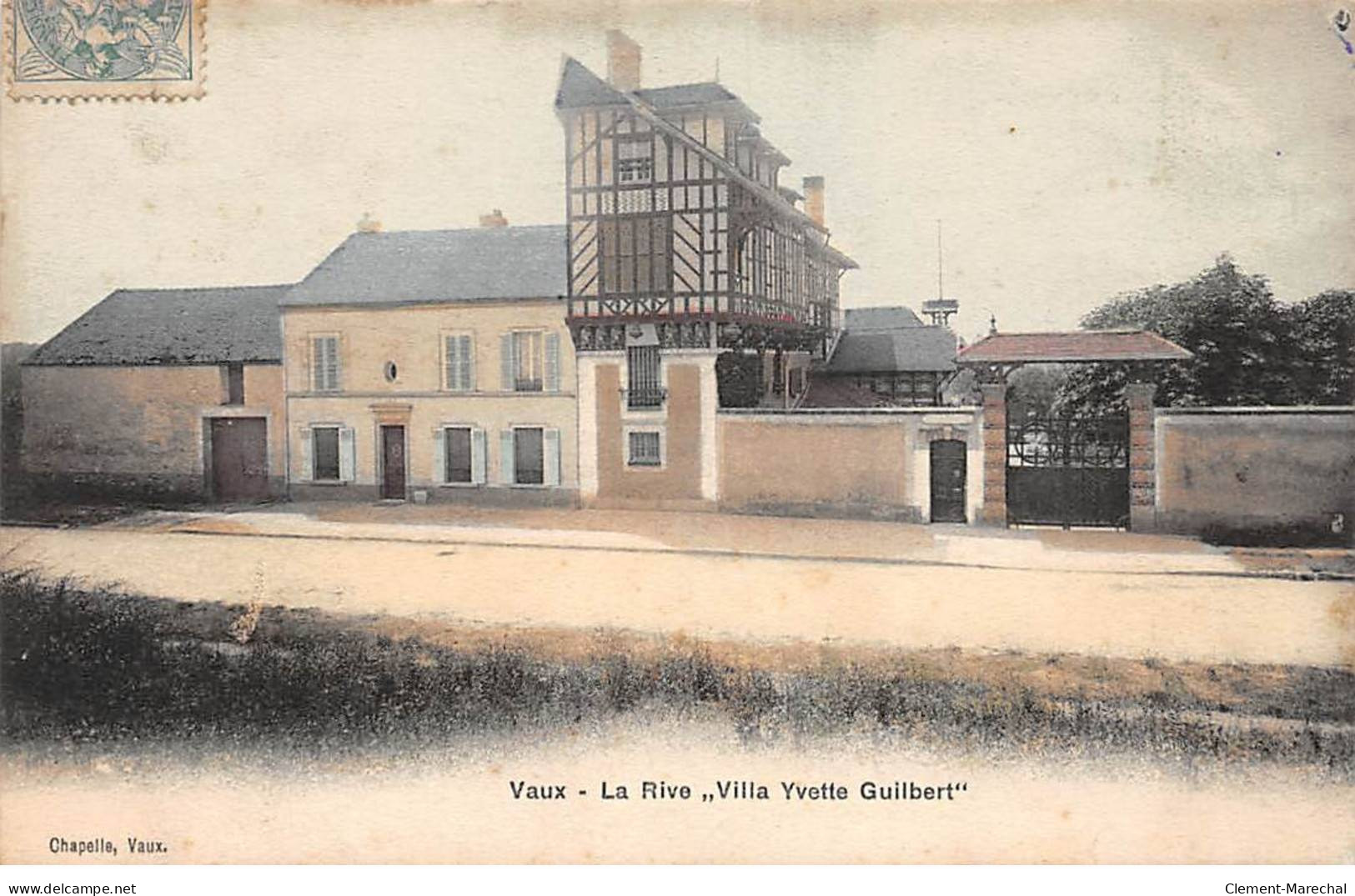 VAUX - La Rive " Villa Yvette Guilbert " - Très Bon état - Vaux De Cernay