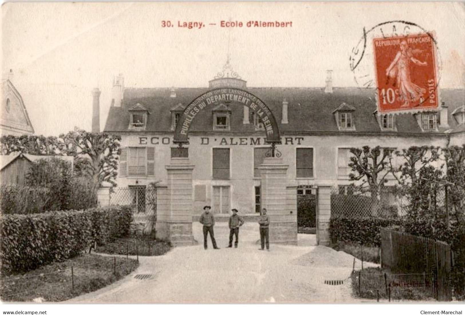 LAGNY: école D'alembert - état - Lagny Sur Marne