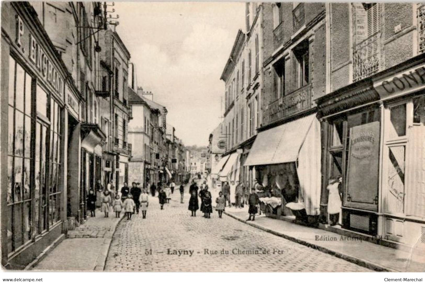 LAGNY: Rue Du Chemin De Fer - Très Bon état - Lagny Sur Marne