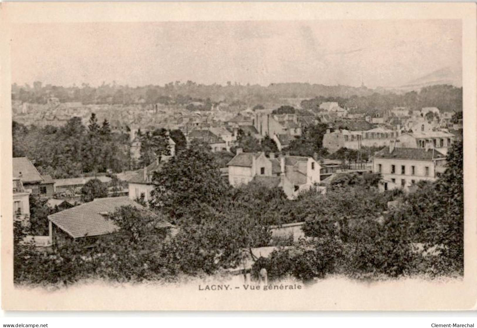 LAGNY: Vue Générale - Très Bon état - Lagny Sur Marne