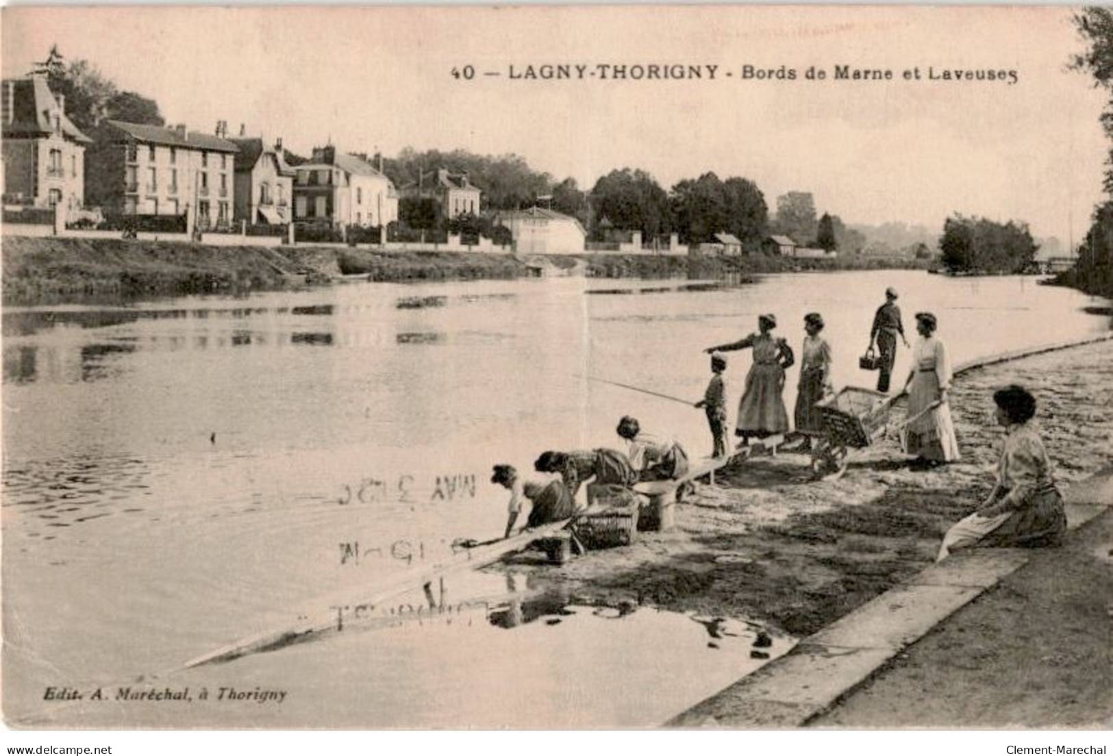 LAGNY: Thorigny Bords De Marne Et Laveuses - Très Bon état - Lagny Sur Marne