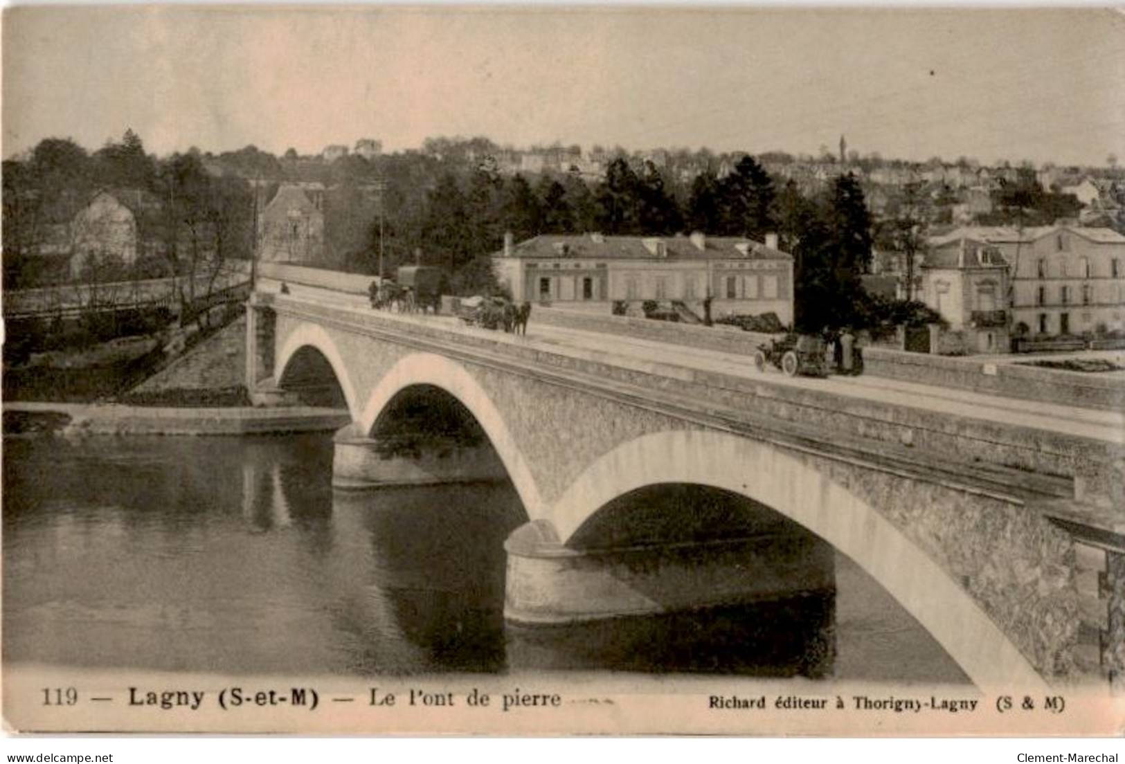 LAGNY: Le Pont De Pierre - Très Bon état - Lagny Sur Marne