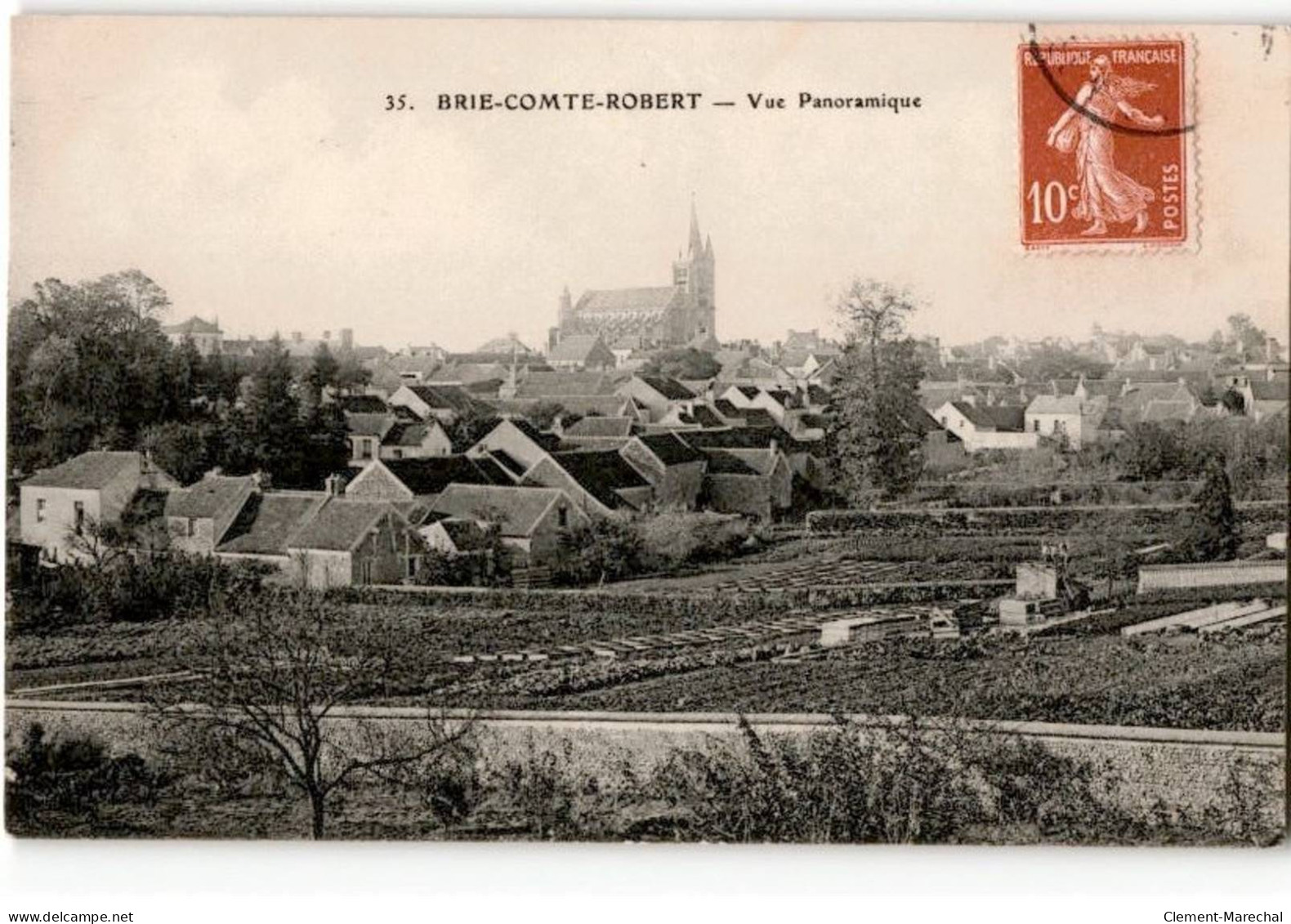 BRIE-COMTE-ROBERT: Vue Panoramique - Très Bon état - Brie Comte Robert