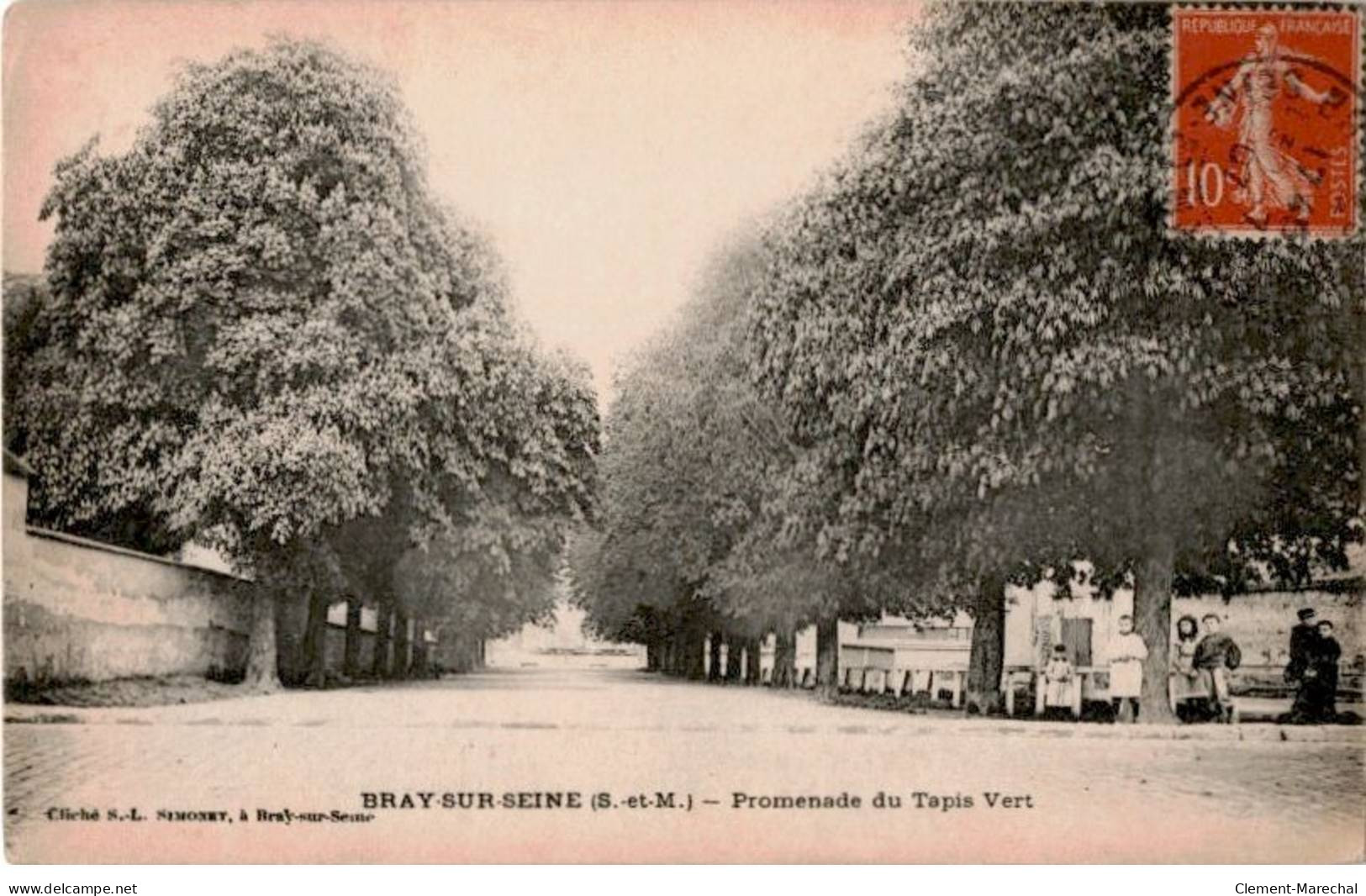 BRAY-sur-SEINE: Promenade Du Tapis Vert - Très Bon état - Bray Sur Seine