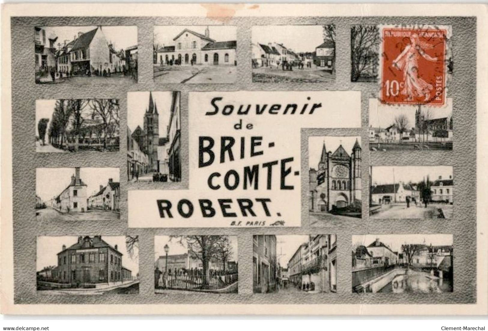 BRIE-COMTE-ROBERT: Souvenir De Brie-comte-robert - état - Brie Comte Robert